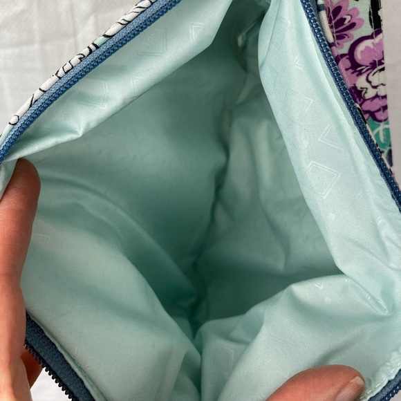 Vera Bradley Beach Straw Floral Crossbody Purse Penelope’s Garden Flower Bag - Picture 5 of 9